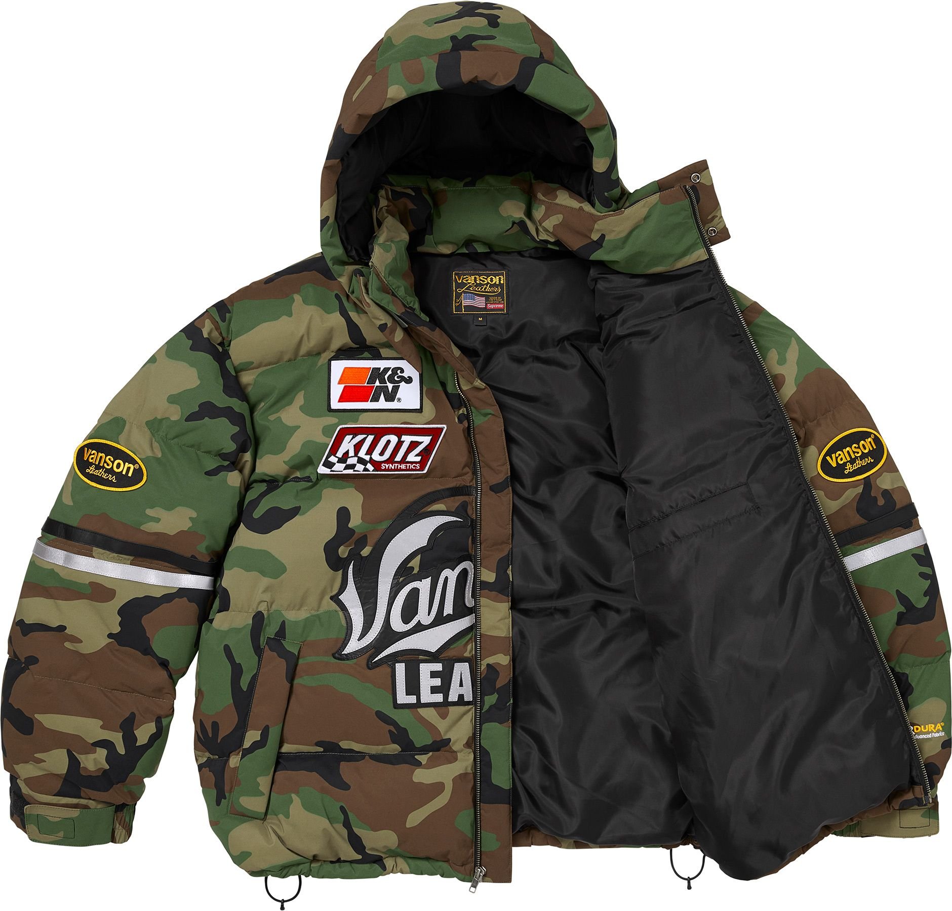 Supreme®/Vanson Leathers® Cordura® Down Jacket view 3